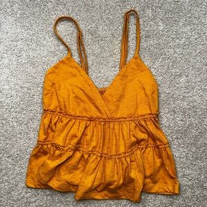 SO Women's Golden Sleeveless Camisole